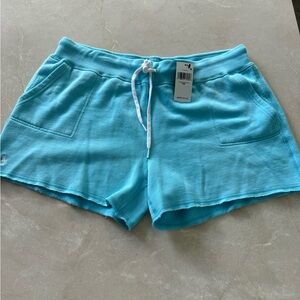 New Ralph Lauren Turquoise Blue Sweat Shorts. XXL. $79.